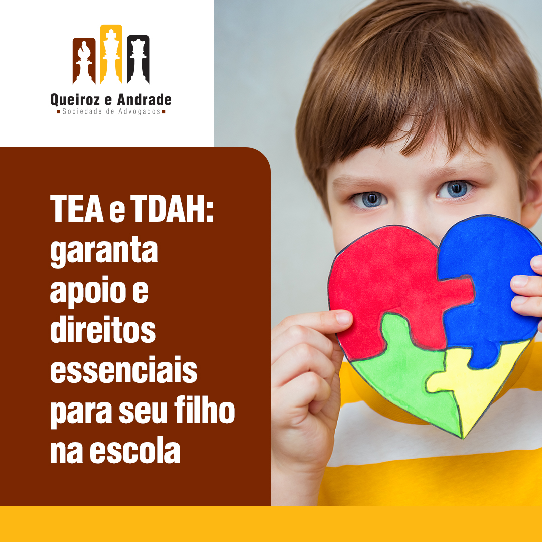 TEA e TDAH: garanta apoio e direitos essenciais para seu filho na escola