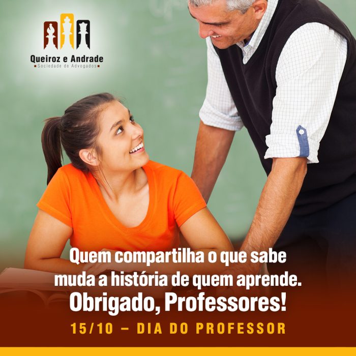 Feliz Dia do Professor!